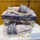 Dior Slippers for Women - Dark grey
