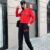 Unleash Your Potential with Puma Sporting Women's Set - Red