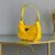 Prada Shoulder Bag With Strap - Yellow