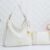 Dior Chic: Duo Delight with Shoulder Bag and Sling - White