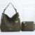 Dior Chic: Duo Delight with Shoulder Bag and Sling - Green