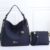 Dior Chic: Duo Delight with Shoulder Bag and Sling - Blue