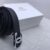 "Chic Simplicity: High-Quality Thin Belts from Hermes and Chanel" - silver