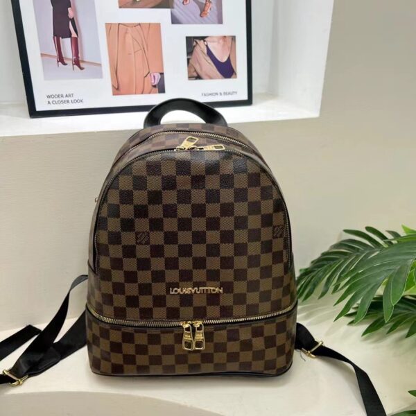 Gucci and Louis Vuitton Small Backpacks Bags