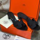 Hermes Heeled Slippers - 2