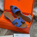 Hermes Heeled Slippers - 1