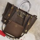 Valentino Handbag - Big Size | With Handle, Strap & Wallet - 1
