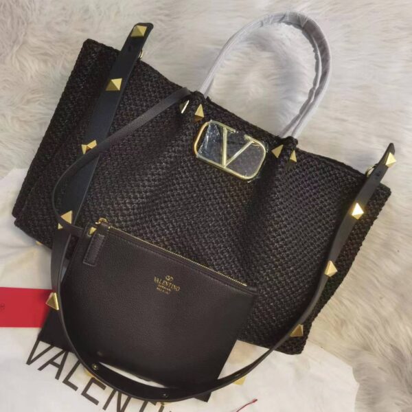 Valentino Handbag - Big Size | With Handle, Strap & Wallet