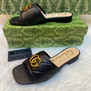 Gucci Slippers Low Heel With Box