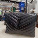 YSL Luoluo Black Bag with Box, Size 25x14 cm - 5
