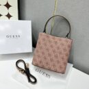 Guess Printed Shoulder Bag with Long Strap, Size 20x10x19 cm - 2