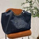 Chanel Large Denim shoulder Bag - 2 Colors, Best Seller - 10