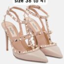 Valentino Patent Rockstud Caged Pump, Size 36 to 41 - 13